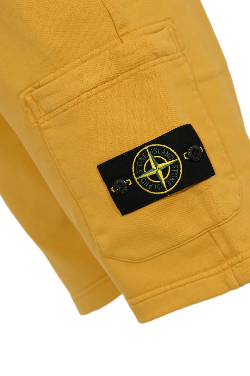 Stone Island Shorts Mustard Geel