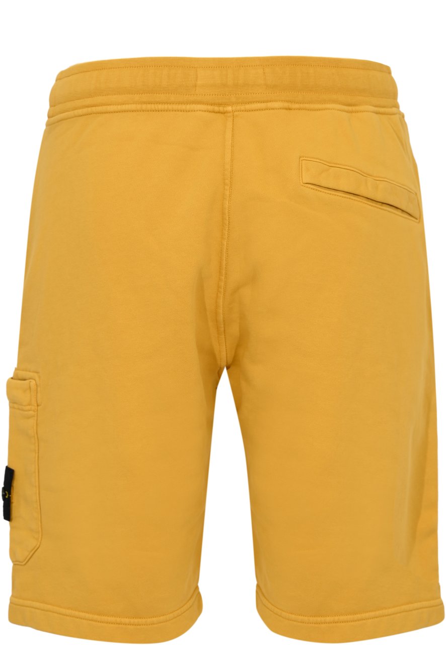 Stone Island Shorts Mustard Geel