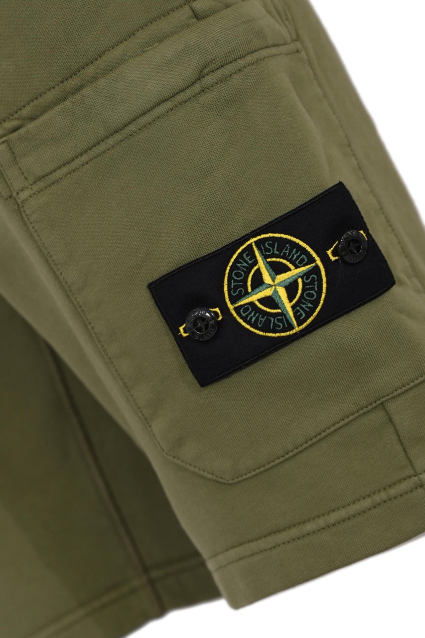 Stone Island Shorts Military Green Donkergroen