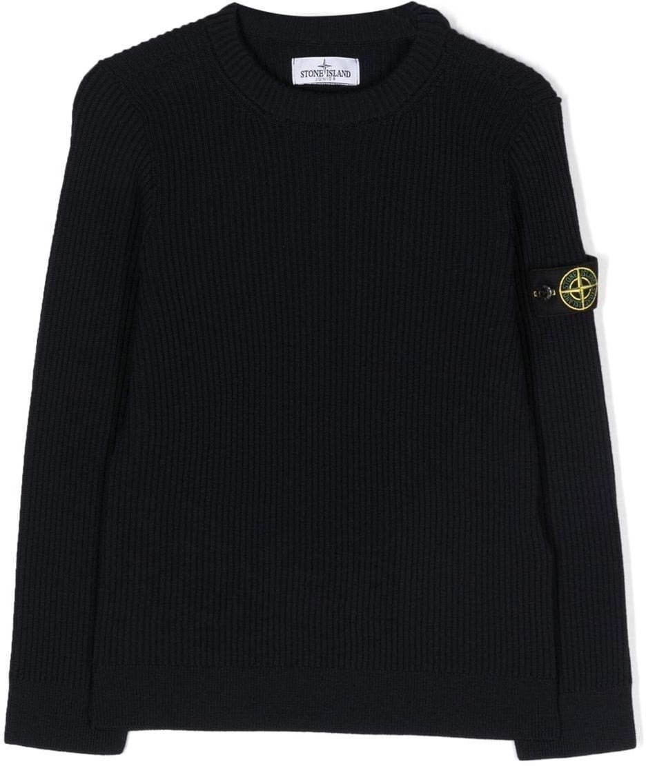Stone Island Sweaters Navy Blue Navy