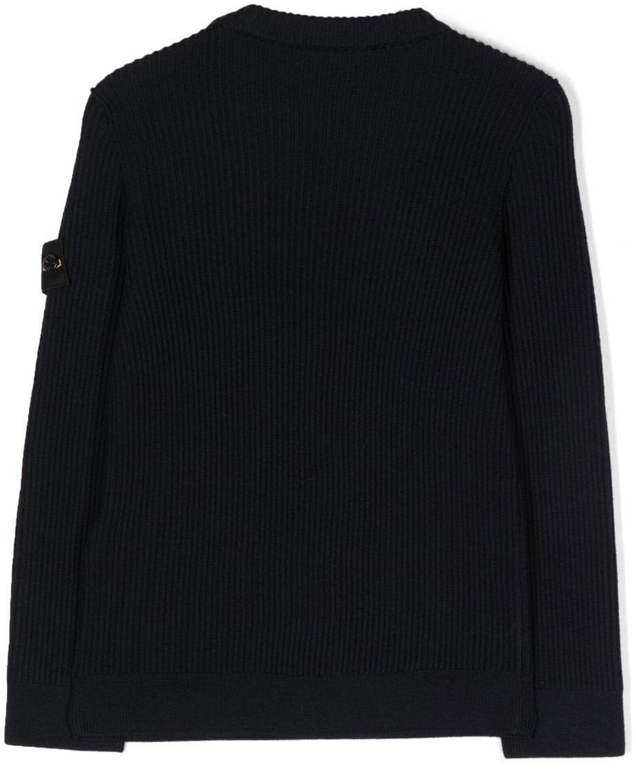 Stone Island Sweaters Navy Blue Navy
