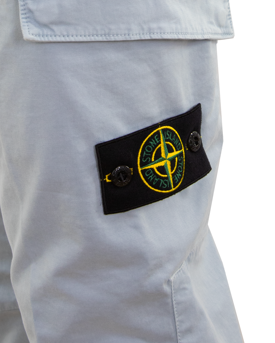 Stone Island Heren Pants Blauw