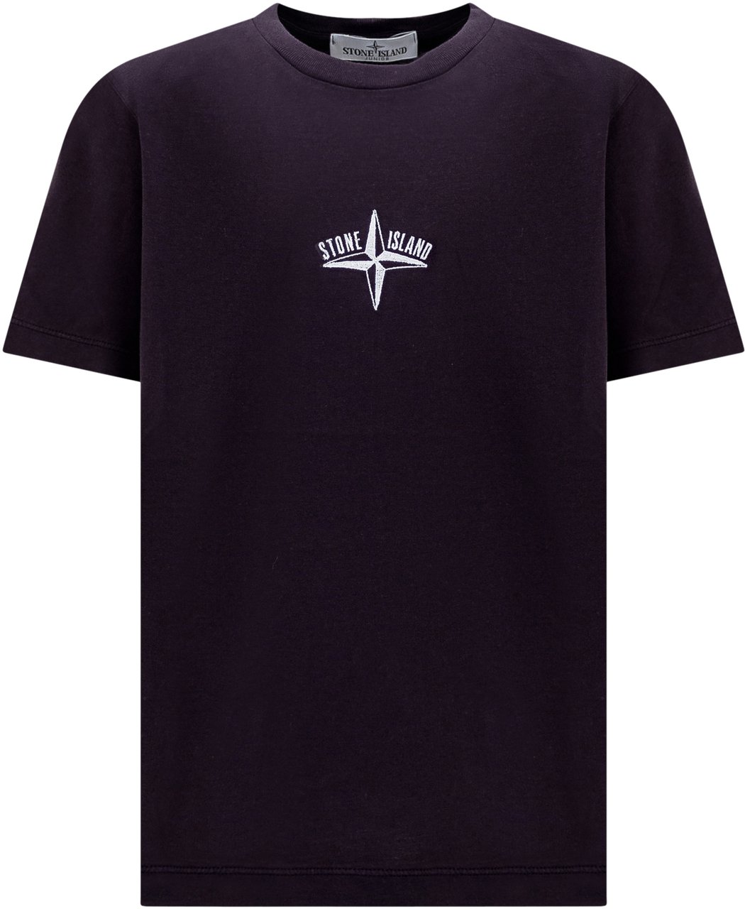 Stone Island T-Shirt con Logo Blauw