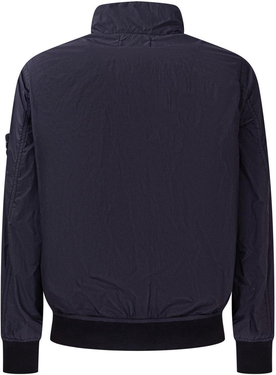 Stone Island Giubbino con Logo Blauw