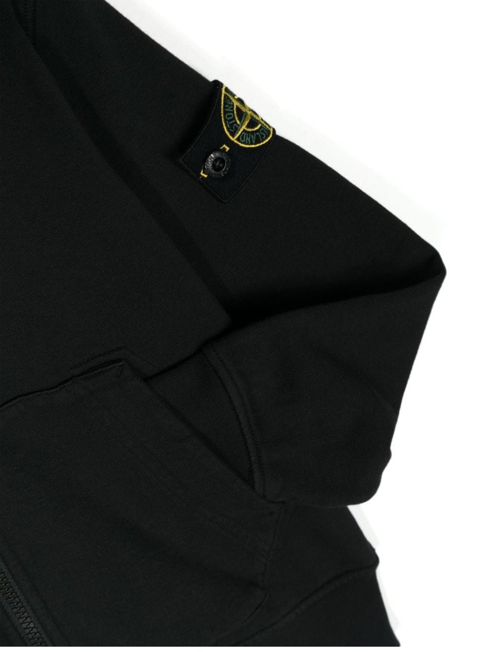 Stone Island felpa black Zwart