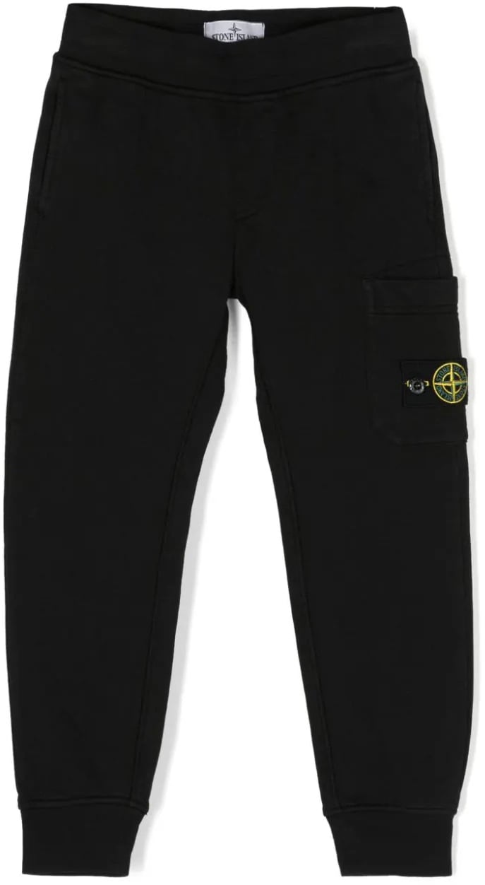 Stone Island felpa pantalone black Zwart