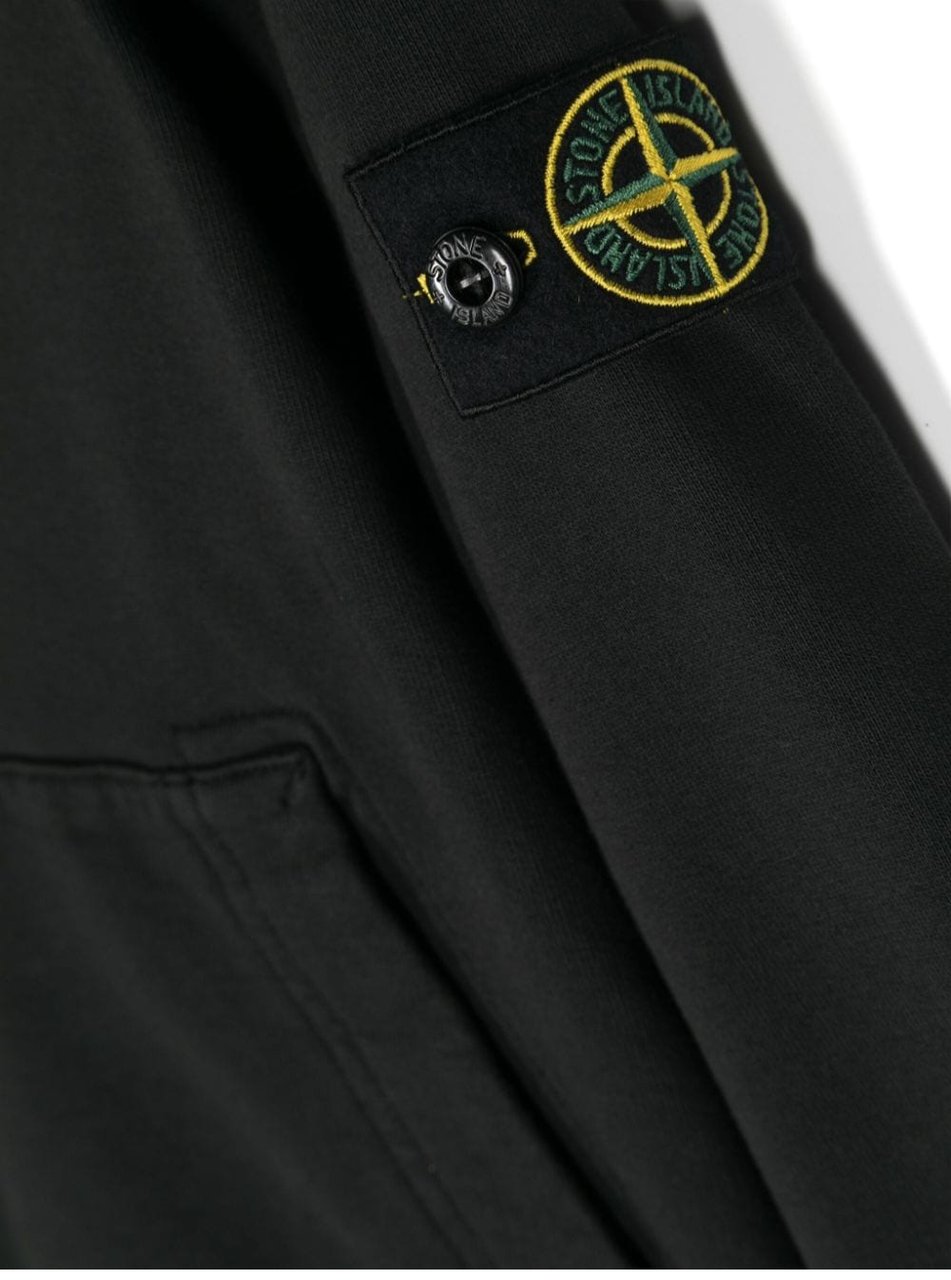 Stone Island felpa black Zwart
