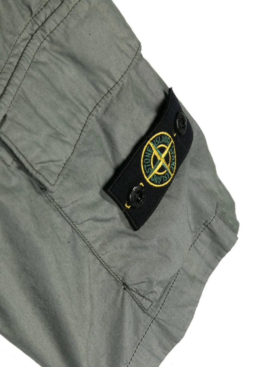 Stone Island bermuda comfort darkgreen Donkergroen