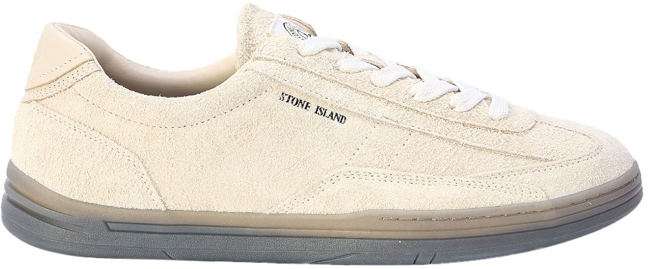 Stone Island Sneakers Cream Wit
