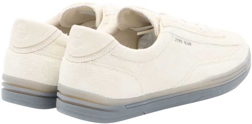 Stone Island Sneakers Cream Wit