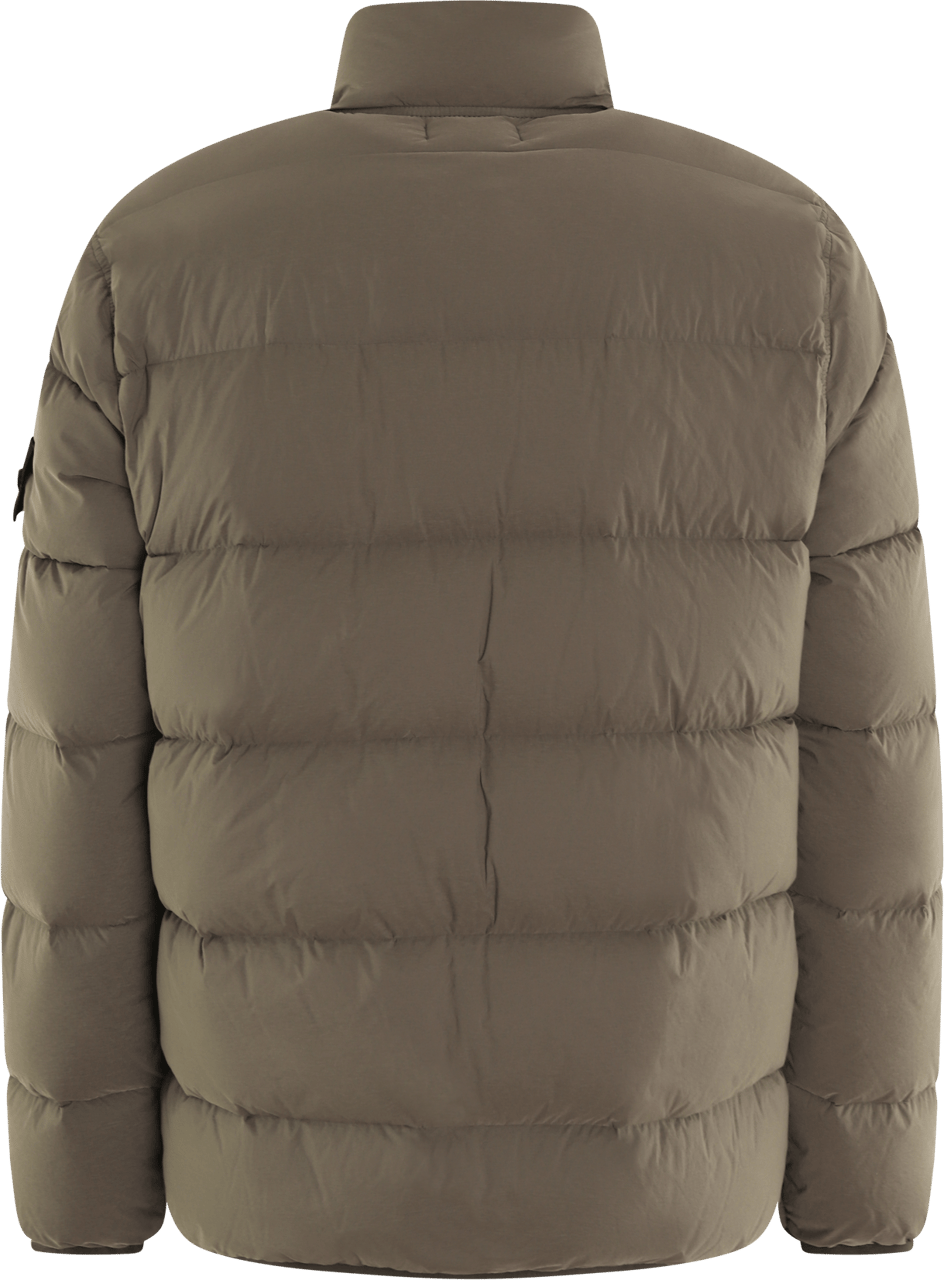 Stone Island Heren Real Down Jacket Bruin