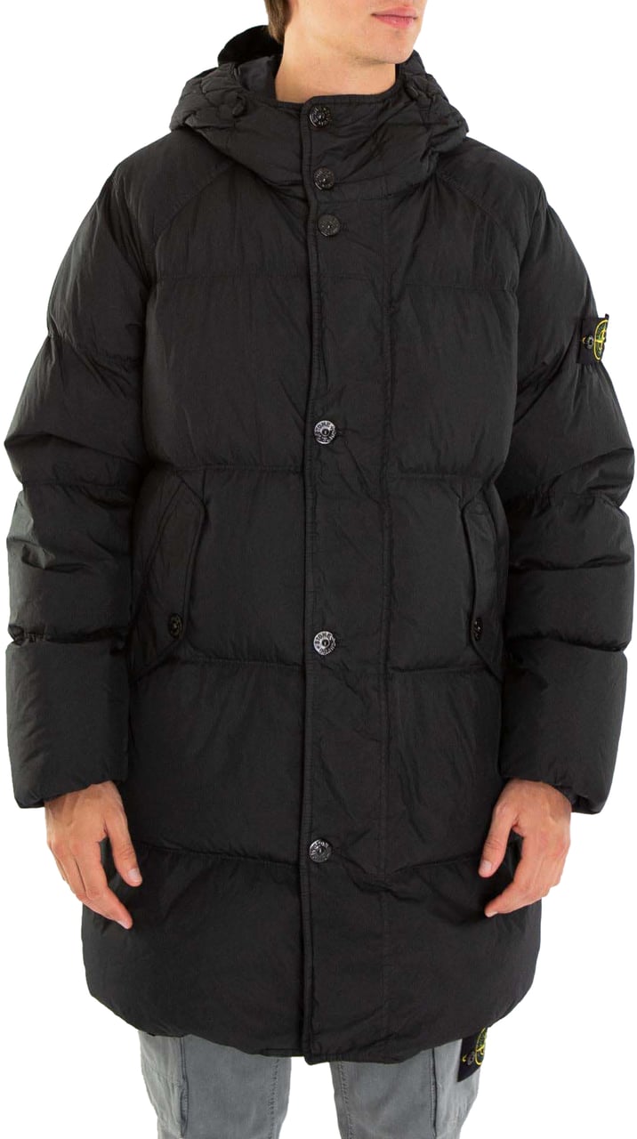 Stone Island Heren Real Down Blouson Zwart