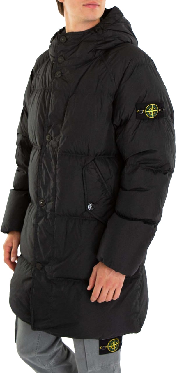 Stone Island Heren Real Down Blouson Zwart