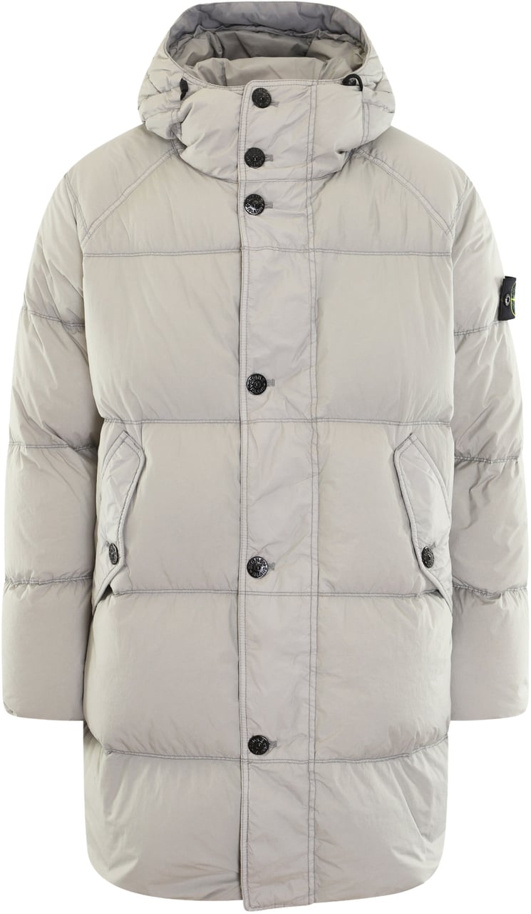 Stone Island Heren Real Down Blouson Grijs