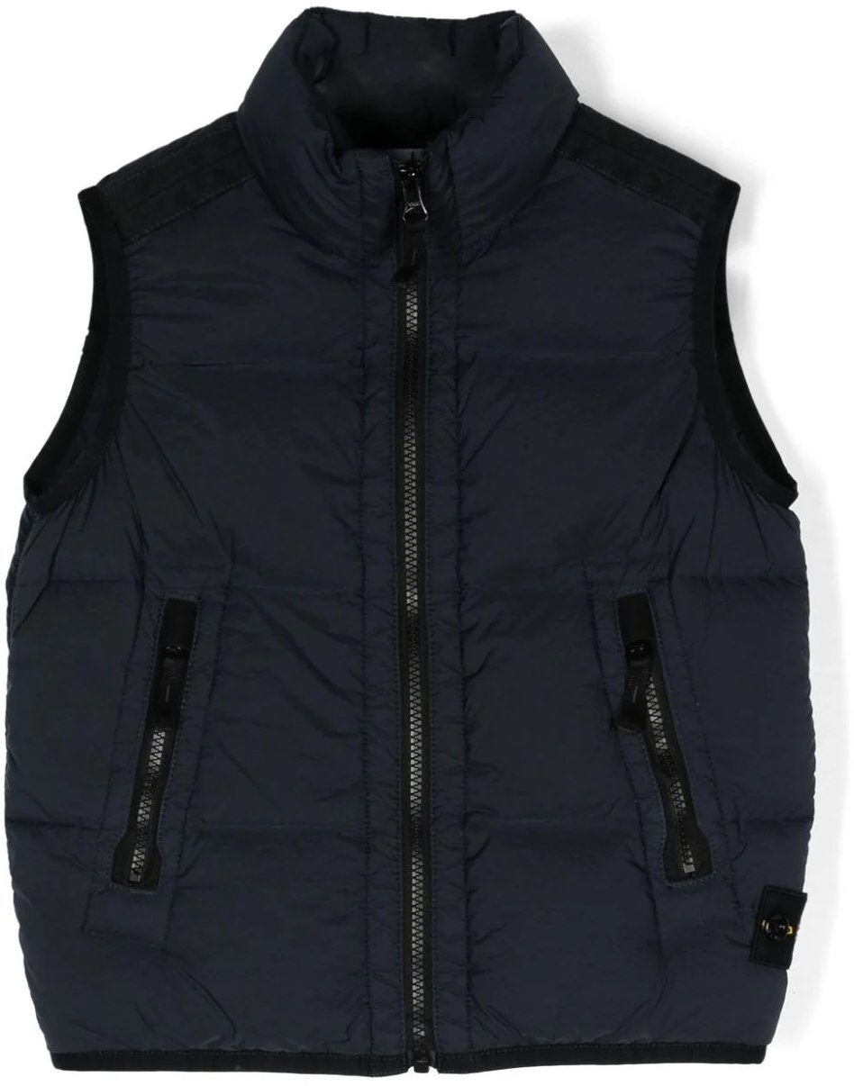 Stone Island giubbotto s/maniche vera piuma divers Divers