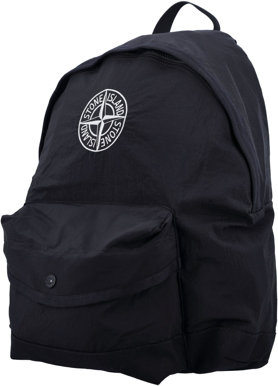 Stone Island Backpack Nero Zwart