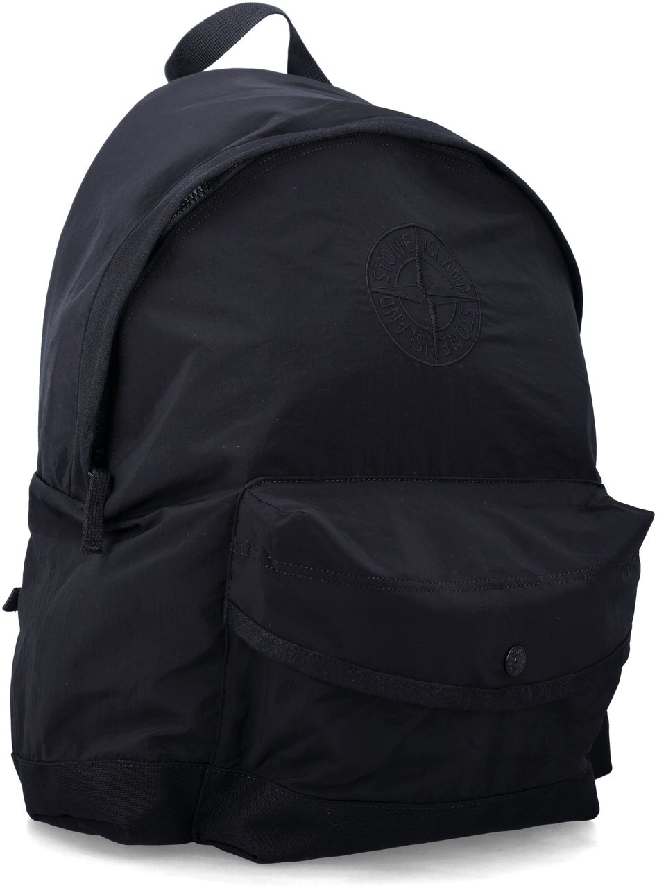 Stone Island Backpack Min2 Nero Zwart