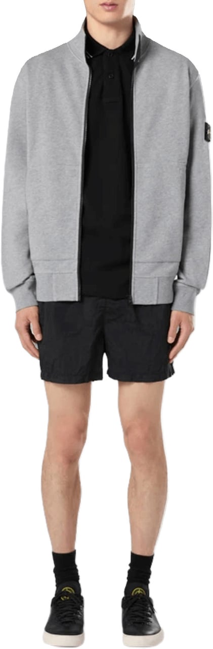 Stone Island NYLON METAL IN ECONYL GEREGENEREERDE NYLON ZWEMSHORTS ZWART Zwart