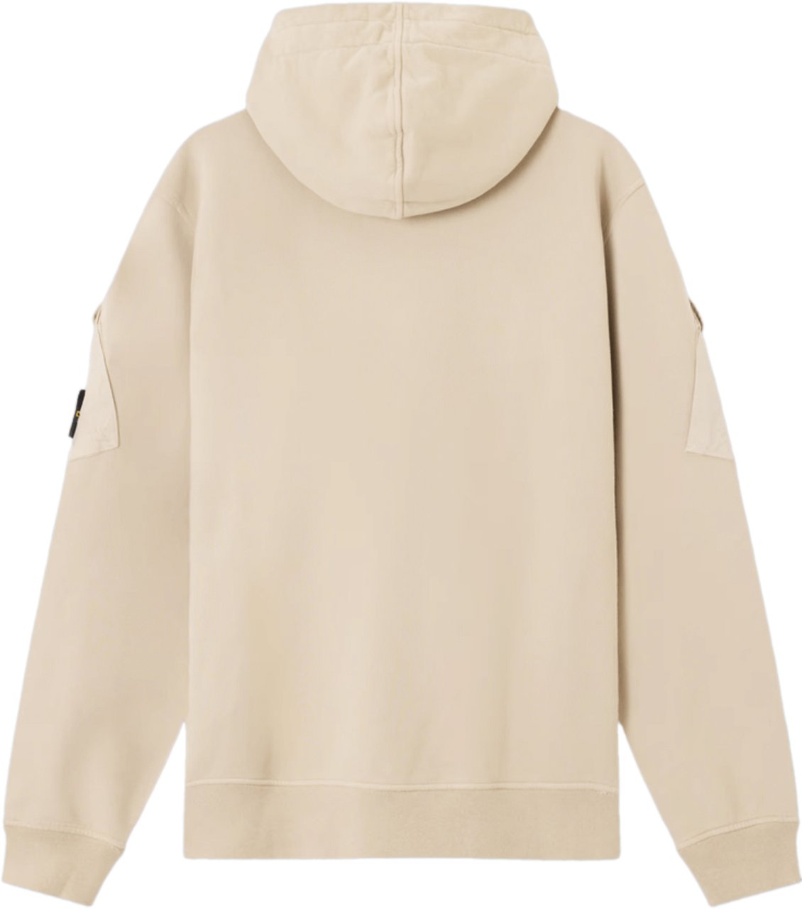 Stone Island BRUSHED ORGANIC COTTON FLEECE HOODIE SWEATER DESERT Beige