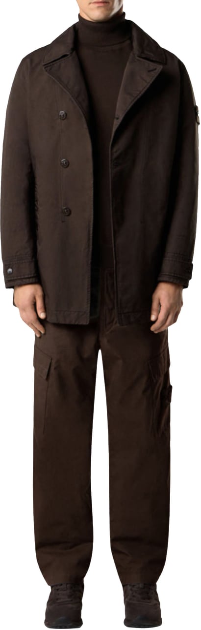 Stone Island DAVID-TC JACKET DARK BROWN Bruin
