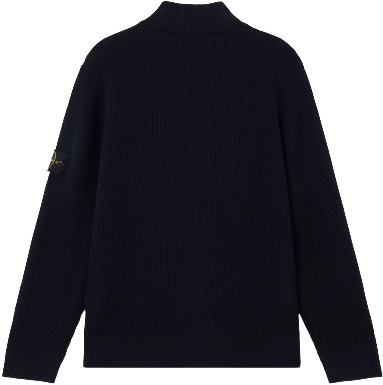 Stone Island FULL RIB RWS WOOL CARDIGAN NAVY BLUE Blauw