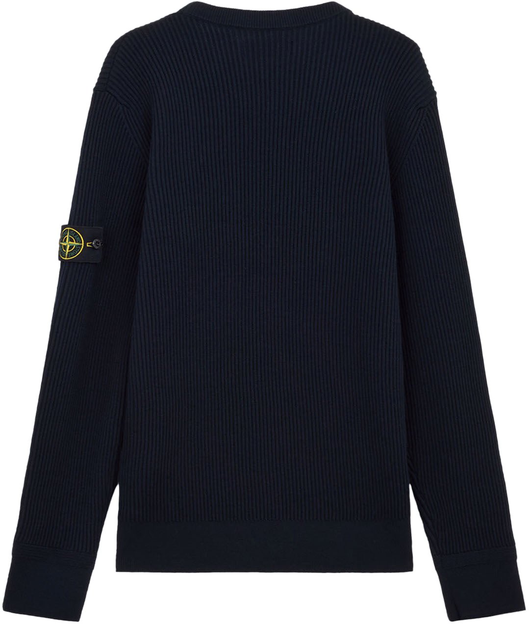 Stone Island FULL RIB RWS WOOL CREW NECK NAVY BLUE Blauw