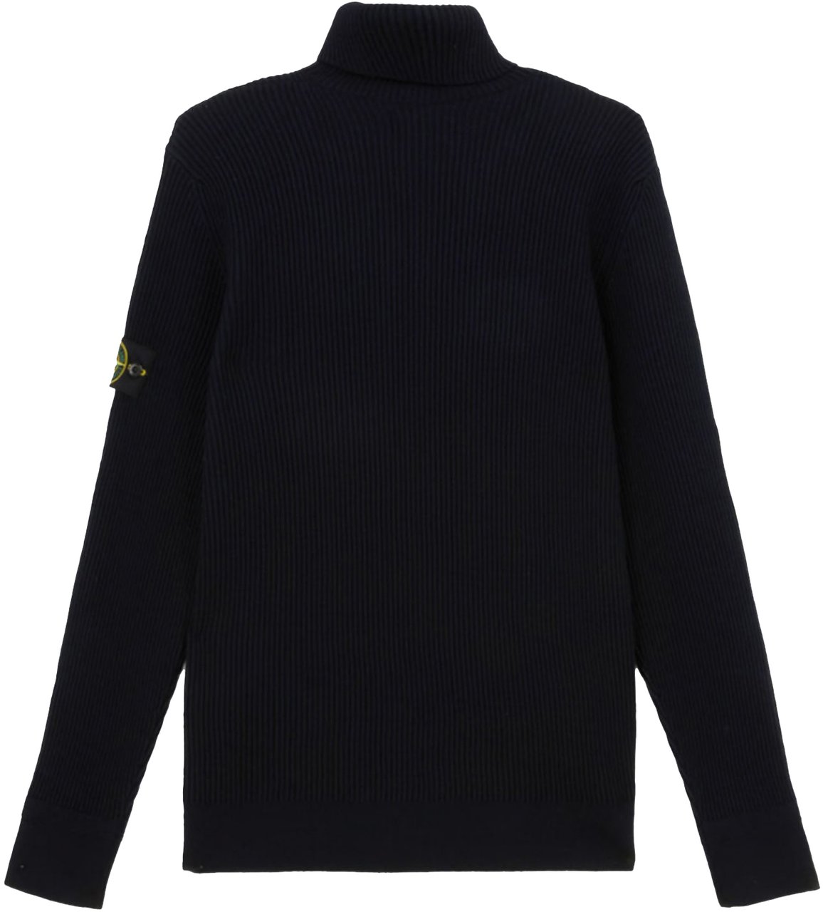 Stone Island FULL RIB RWS WOOL T-NECK NAVY BLUE Blauw