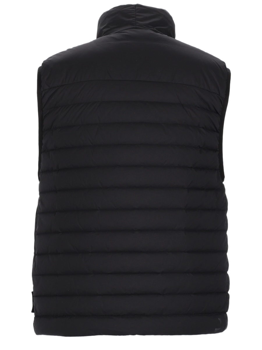 Stone Island Seamless Tunnel Sleeveless Quilted Vest Zwart