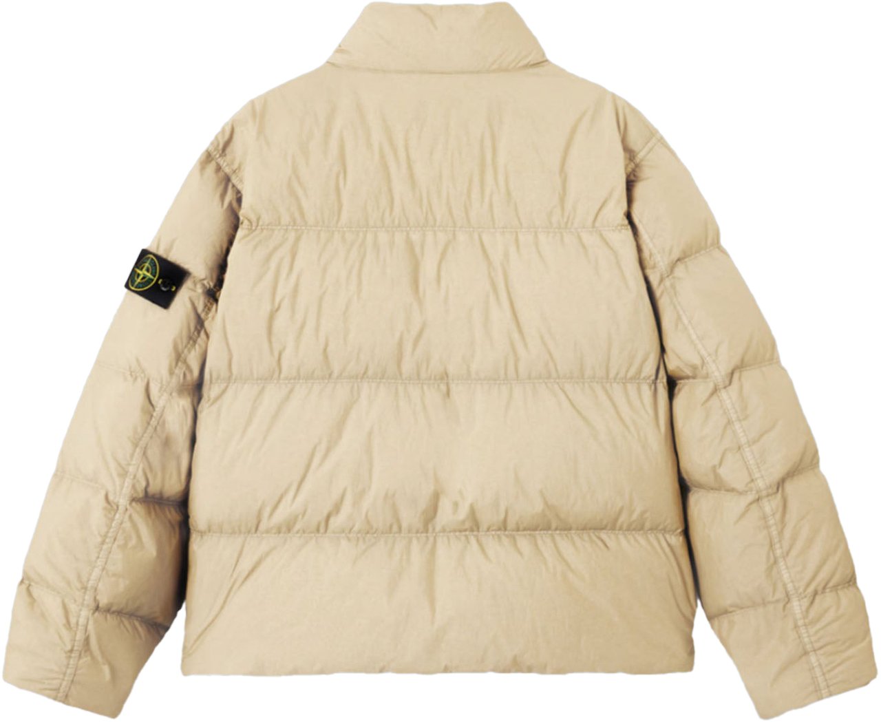 Stone Island GARMENT DYED CRINKLE REPS NY BOMBER DESERT Beige