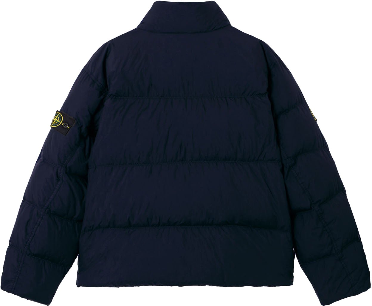 Stone Island GARMENT DYED CRINKLE REPS NY BOMBER NAVY BLUE Blauw