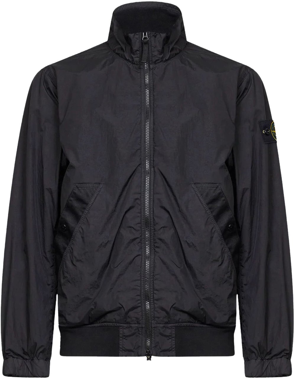 Stone Island GARMENT DYED CRINKLE REPS NY JACKET NAVY BLUE Blauw