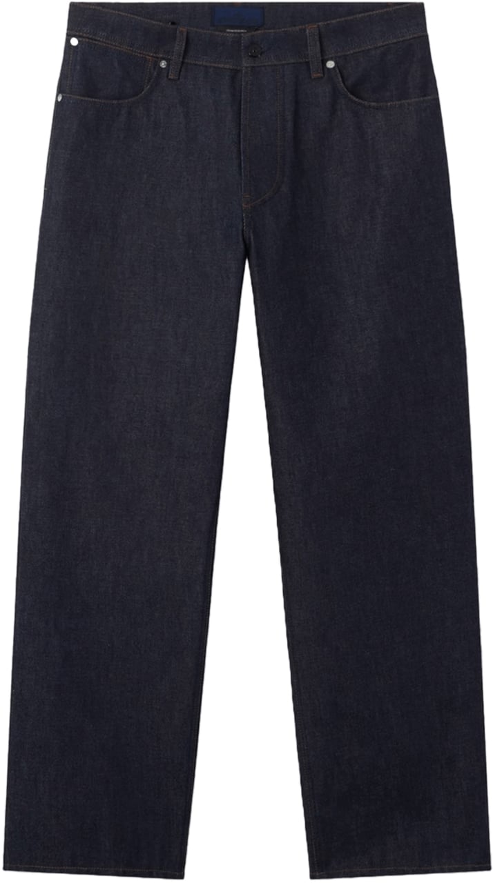 Stone Island INDIGO DENIM RAW JEANS BLAUW RAW Navy