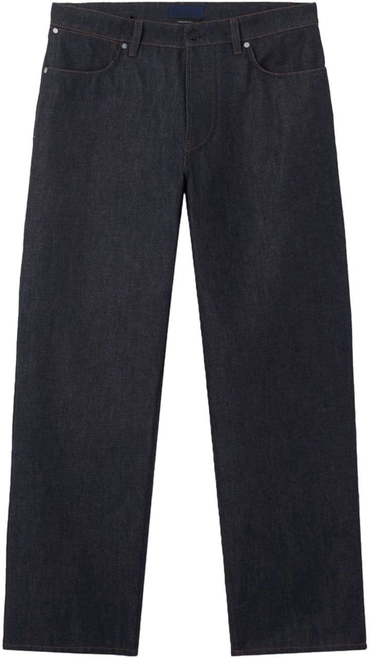 Stone Island INDIGO DENIM RAW JEANS BLAUW RAW Navy