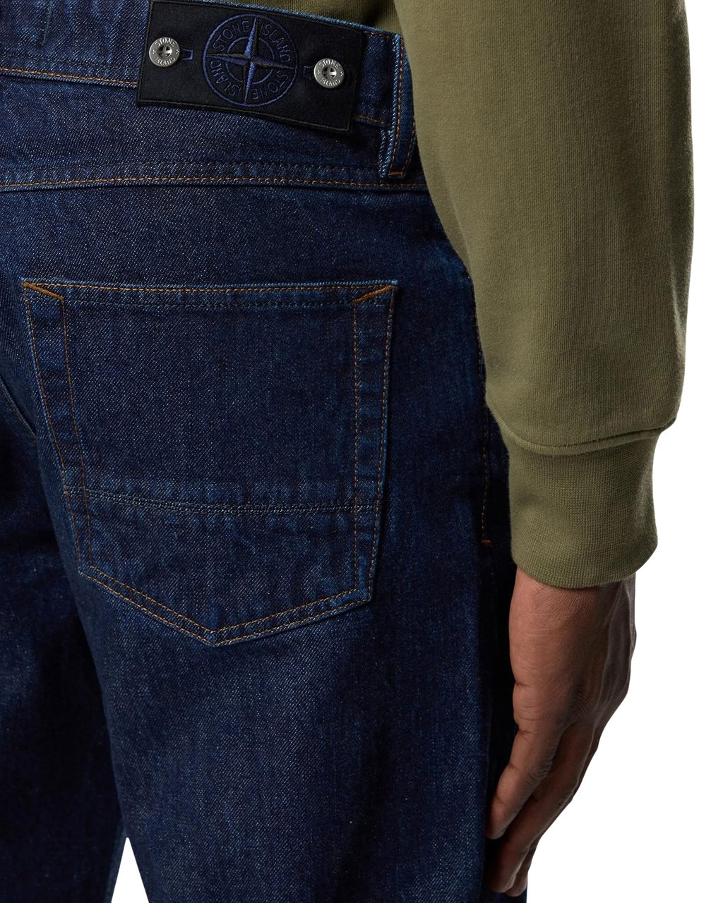 Stone Island Heren Trousers Blauw