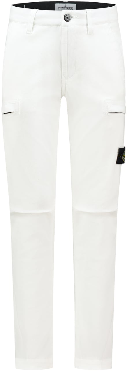 Stone Island Junior Pants Wit