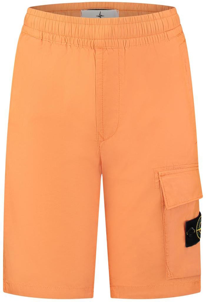Stone Island Junior Bermuda Shorts Oranje