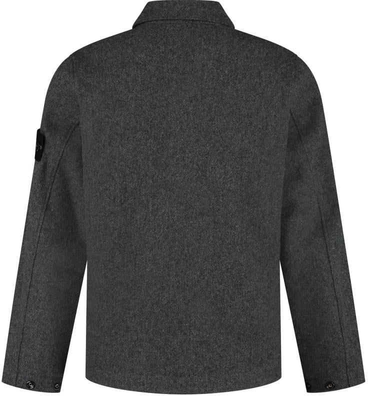 Stone Island Junior Overshirt Grijs