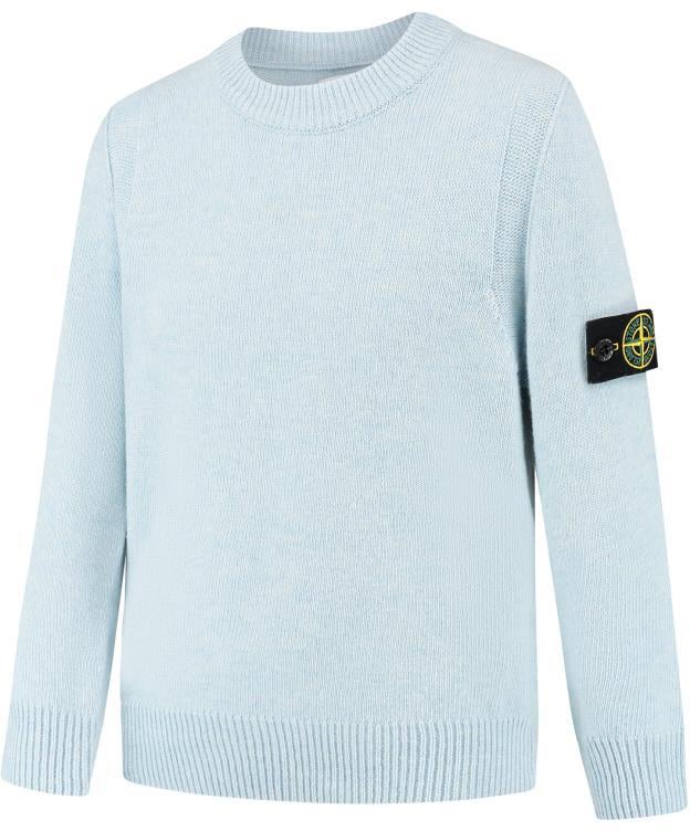 Stone Island Junior Knitwear Blauw