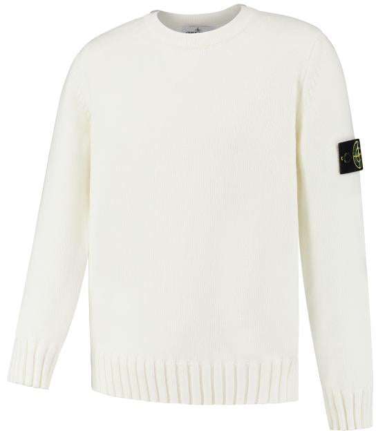 Stone Island Junior Knitwear Wit