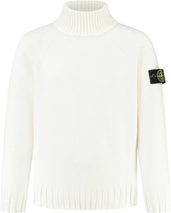 Stone Island Junior Knitwear Wit