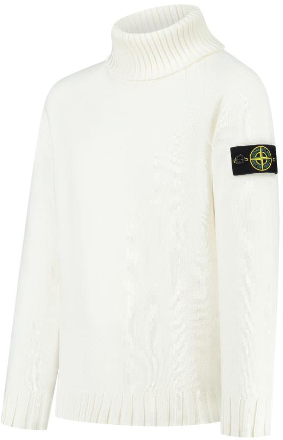 Stone Island Junior Knitwear Wit