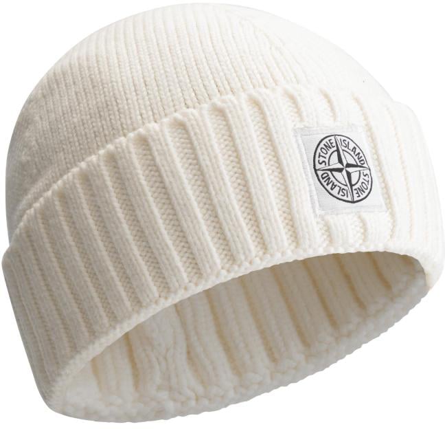 Stone Island Junior Cap Wit