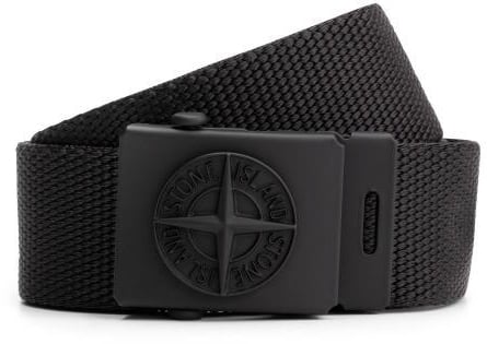 Stone Island Junior Belt Zwart