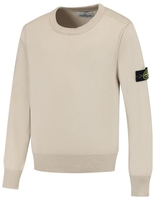 Stone Island Junior Crew Neck Beige