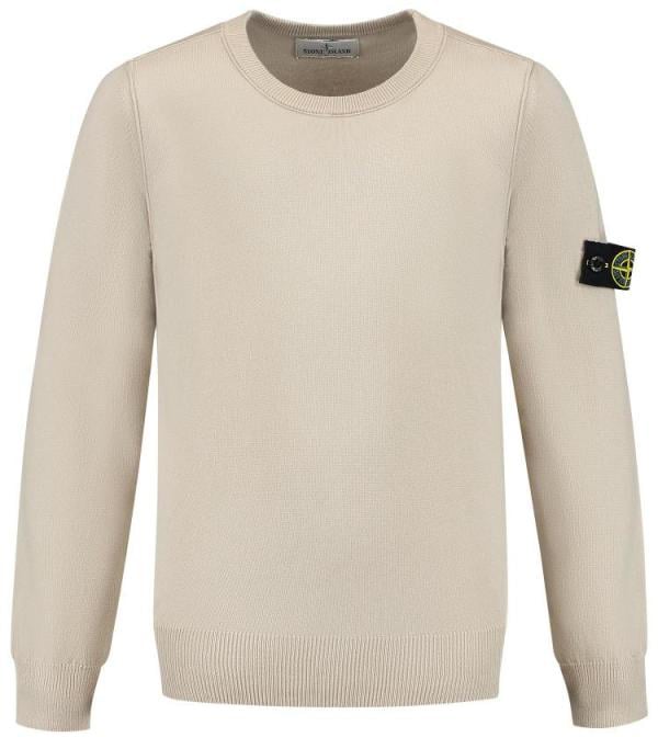 Stone Island Junior Crew Neck Beige