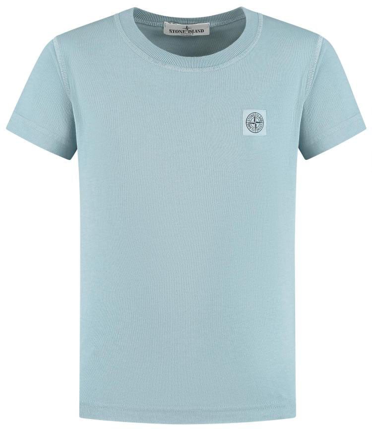 Stone Island Junior Ss T-shirt Blauw
