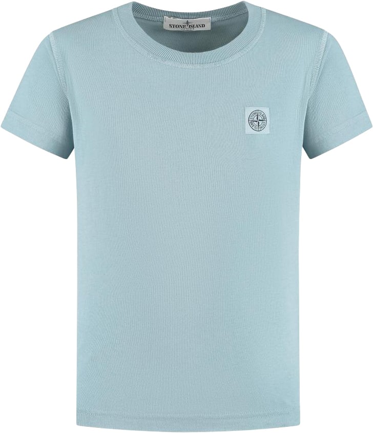 Stone Island Junior Ss T-shirt Blauw