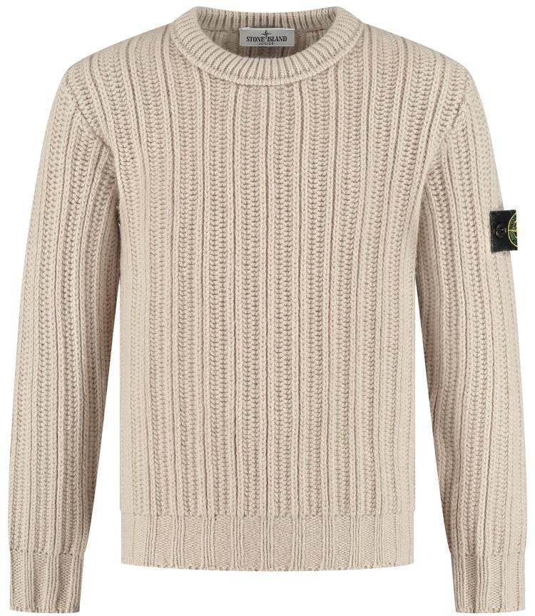Stone Island Junior Crew Neck Beige