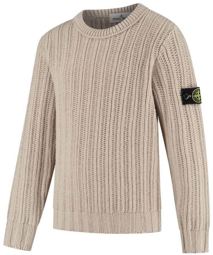 Stone Island Junior Crew Neck Beige
