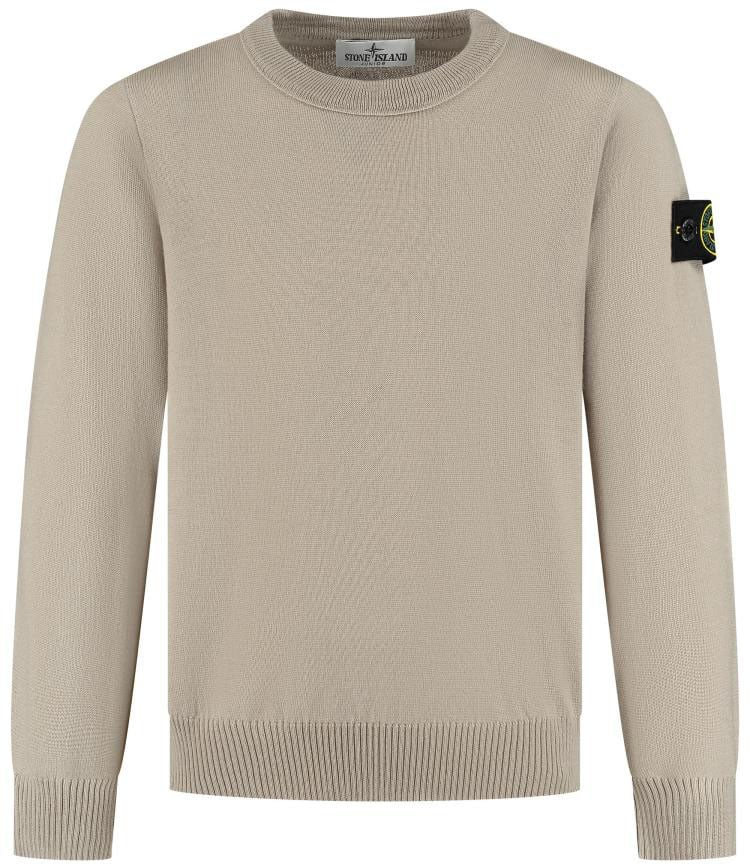 Stone Island Junior Crew Neck Beige